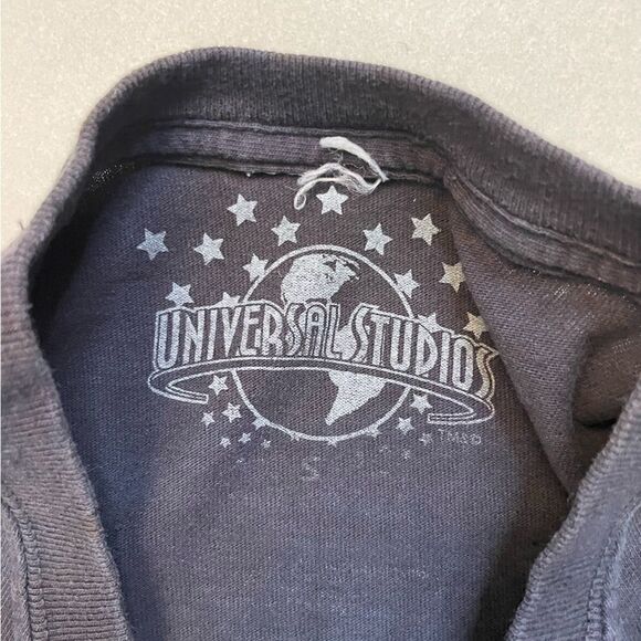 Universal Studios Jurassic Park Ride Graphic T-shirt Women Small Blue Tie Dye - Picture 4 of 5